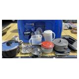 Tote Full of Kitchenware
