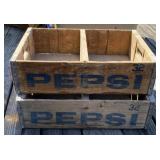 2 - Wood Pepsi Crates