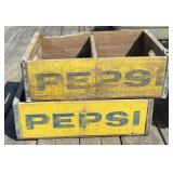 2 - Wood Pepsi Crates