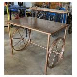 40" Wagon Wheel Computer Desk