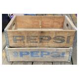 2 - Wood Pepsi Crates