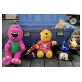 Tote Full of Stuffed Animals
