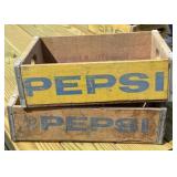 2 - Wood Pepsi Crates