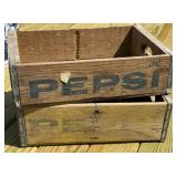 2 - Wood Pepsi Crates