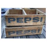 2 - Wood Pepsi Crates