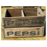 2 - Wood Pepsi Crates