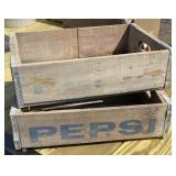 2 - Wood Pepsi Crates