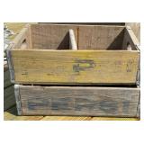 2 - Wood Pepsi Crates