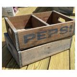 2 - Wood Pepsi Crates