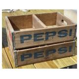 2 - Wood Pepsi Crates