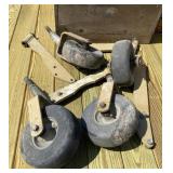 9" Land Pride Mower Wheels