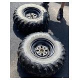 2 - 11" ATV Tires and Wheels