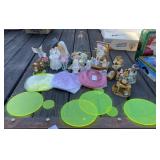 Figurines, Angels, Bears