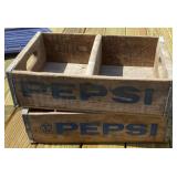 2 - Wood Pepsi Crates