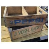 2 - Wood Soda Crates