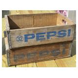 2 - Wood Pepsi Crates