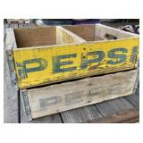 2 - Wood Pepsi Crates