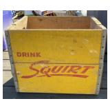 Squirt Wood Soda Crate