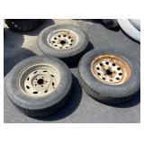 3 - 15" Tires and Wheels