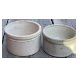 Stoneware Butter Crocks