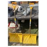 2 - Like New Snow Shovels