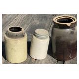 Stoneware Jar and More