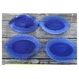 Cobalt Bread Trays