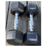 2 - 10lb Weights