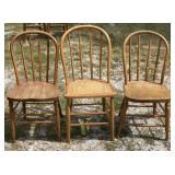 3 - Bentwood Tavern Chairs