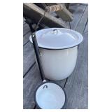 Granite Pot and Dipper