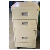 3 Drawer Steel File Cabinet