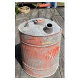 Galvanized Fuel Can