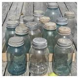 Canning Jars with Zinc Lids