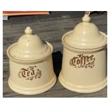 Pfaltzgraff Tea & Coffee Canisters
