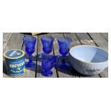 Cameo Glass, Stoneware Bowl & More