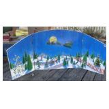 40" Trifold Christmas Backdrop