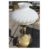 Oil Lamp Converted to Electric