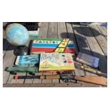 Globe, Sparklers and Toys