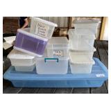 Storage Totes with Lids