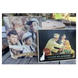 Coca-Cola & Andy Griffith Metal Signs