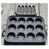 Cast Iron Cornstick Pans