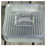8 1/2" Refrigerator Dish with Lid