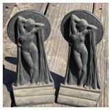 Deco Nude Bookends