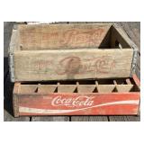 Coke and Pepsi Crates