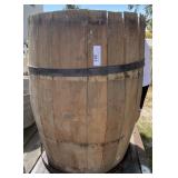 Staved Ice Cream Barrel