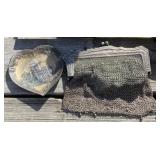 German Silver Chain Mesh Purse
