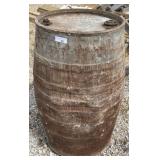 Steel Texas Oil Company Barrel