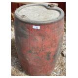 Standard Oil Steel Barrel