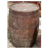 Staved Wood Barrel
