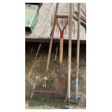 Spade, Rake and Hoes